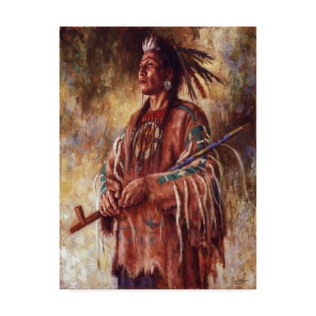 James Ayers 'Nobility Of Mind' Canvas Art,14x19